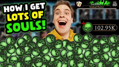 How I Get Lots of Souls in MK Mobile. Back to 100K Again!.